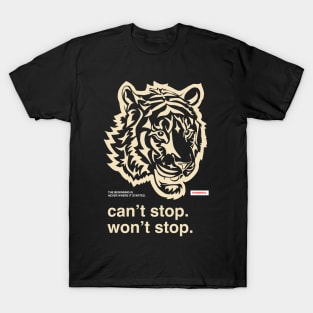 Powerful Tiger | Off White Design T-Shirt